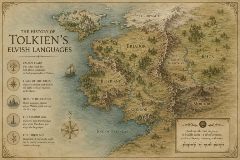 History of Tolkien'n Elvish Languages History of Tolkien’n Elvish Languages