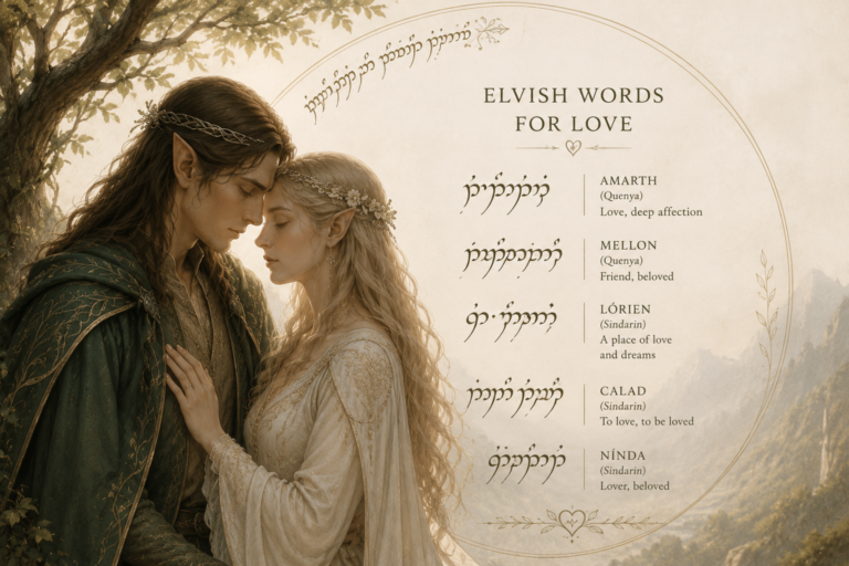 Elvish Words For Love Elvish Words For Love