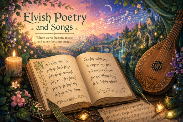 Elvish Poetry and Songs