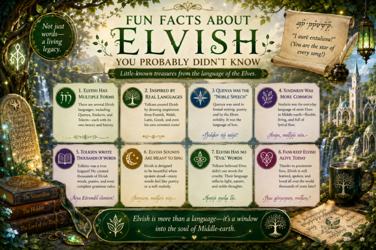 Fun Facts About Elvish