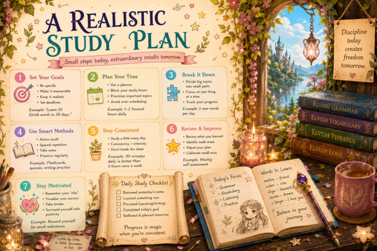 Realistic Study Plan