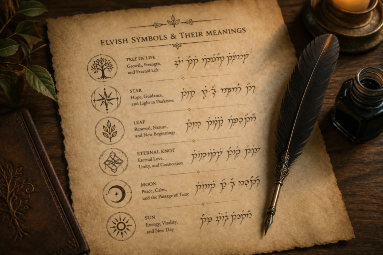 Elvish Symbol Meaning Elvish Symbol Meaning