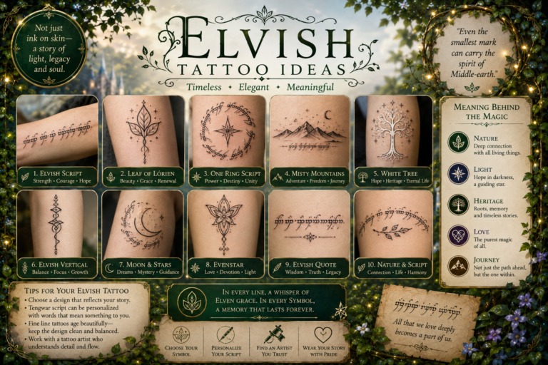Elvish Tattoo Ideas Elvish Tattoo Ideas